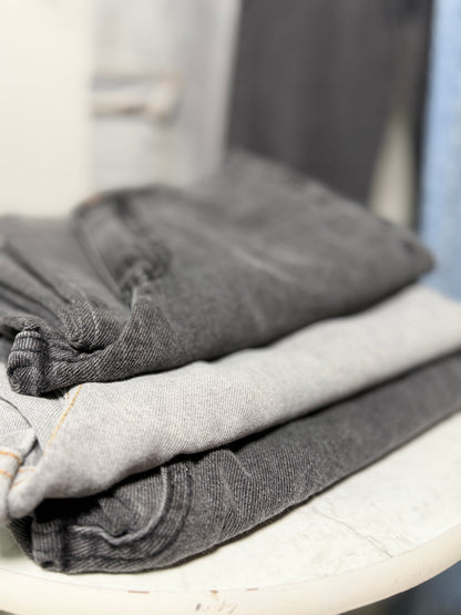 CALCA JEANS WIDE LEGG