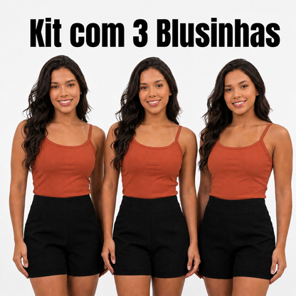 KIT COM 3 REGATAS RIBANA